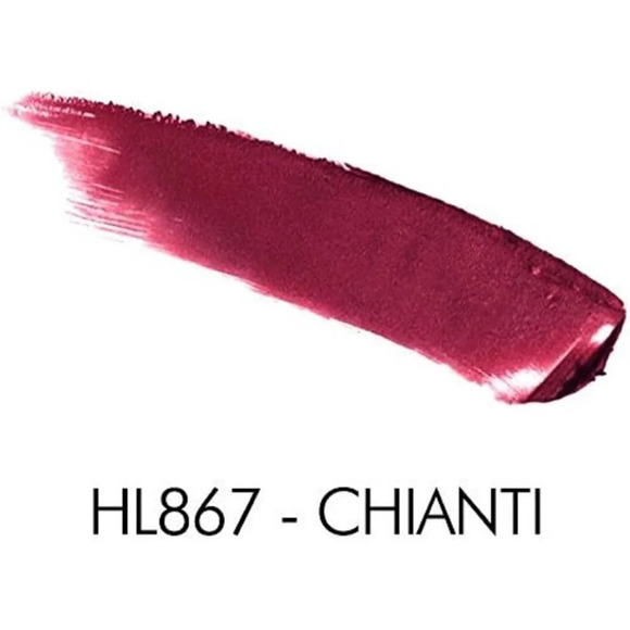 Palladio Women Metallic Herbal Lipstick  Chianti 0.13 Ounce All Skin type - Picture 2 of 3